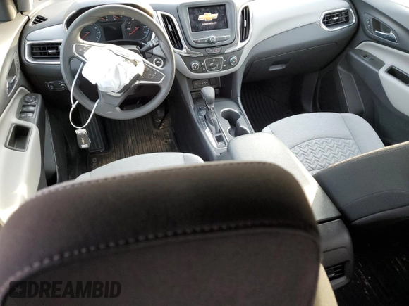 2024 Chevrolet Equinox LS with VIN 3GNAX5EG7RL336903, listed as a Copart auction lot 46473485 with 1,571 mi miles and Salvage Title. Bid and sale history available at carsss.com. Image 8.