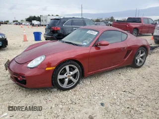 2008 Porsche 718 Cayman z VIN WP0AA29818U761193, wystawiony jako Copart lot #83984424 z przebiegiem 105 876 mil mil oraz Czysty tytuł • Clean title. Historia ofert i sprzedaży dostępna na DreamBid. Obrazek 1.