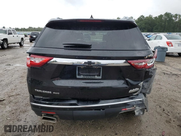 2018 Chevrolet Traverse High Country with VIN 1GNEVKKWXJJ225050, listed as a Copart auction lot 66377704 with 130,088 mi miles and Salvage Title. Bid and sale history available at carsss.com. Image 6.