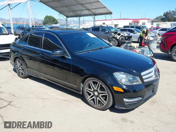 2013 Mercedes-Benz C 350 Sport with VIN WDDGF5HB8DR266275, listed as a IAAI auction lot 41823588 with 132,628 mi miles and . Bid and sale history available at DreamBid. Image 1.