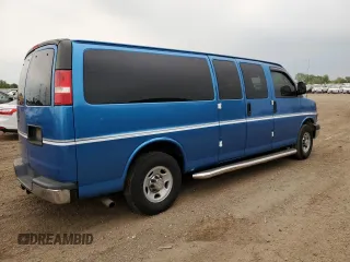 2016 Chevrolet Express Passenger LT with VIN 1GAZGPFG5G1170724, listed as a Copart auction lot 58849765 with Not provided miles and Salvage title. Bid and sale history available at DreamBid. Image 3.