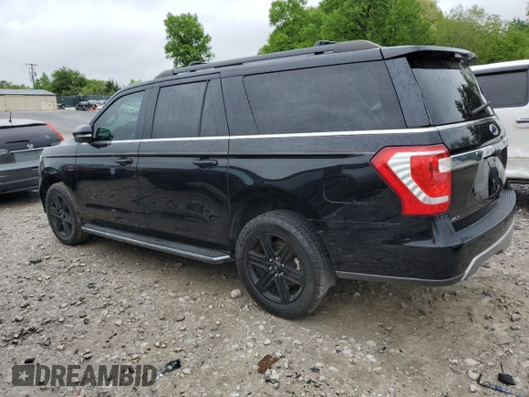 2020 Ford Expedition Max XLT with VIN 1FMJK1HT5LEA92969, listed as a Copart auction lot 53988105 with 169,483 mi miles and Clean Title. Bid and sale history available at DreamBid. Image 2.
