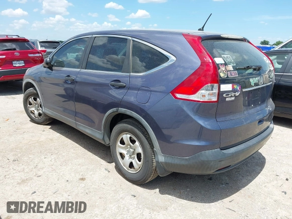 2013 Honda CR-V LX with VIN 3CZRM3H35DG702421, listed as a IAAI auction lot 42617178 with Not provided miles and . Bid and sale history available at DreamBid. Image 3.