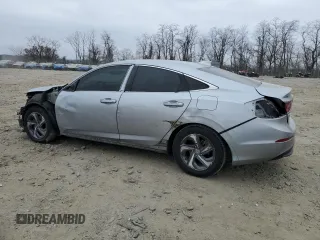 2019 Honda Insight EX with VIN 19XZE4F55KE018247, listed as a Copart auction lot 49000725 with 74,224 mi miles and Salvage Title. Bid and sale history available at carsss.com. Image 2.