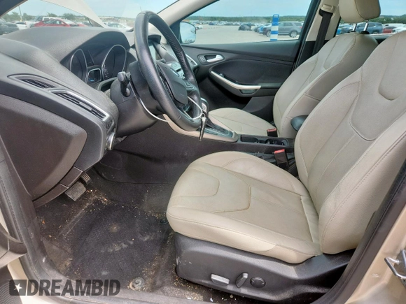 2017 Ford Focus Titanium with VIN 1FADP3N22HL266807, listed as a Copart auction lot 57071635 with 172,857 mi miles and Salvage title. Bid and sale history available at DreamBid. Image 7.