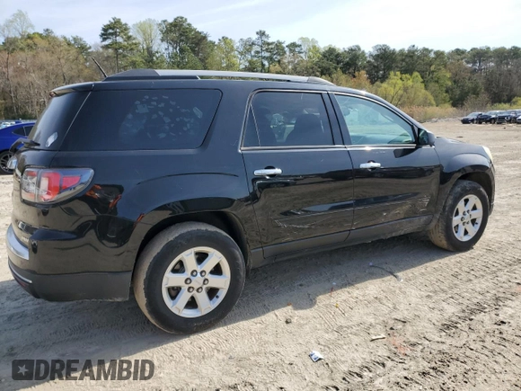 2016 GMC Acadia SLE with VIN 1GKKVPKD0GJ257459, listed as a Copart auction lot 52382485 with 115,997 mi miles and Salvage Title. Bid and sale history available at carsss.com. Image 3.