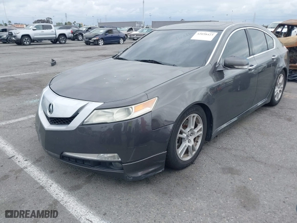 2009 Acura TL Tech with VIN 19UUA86519A014157, listed as a IAAI auction lot 42058423 with 201,403 mi miles. Bid and sale history available at carsss.com. Image 2.