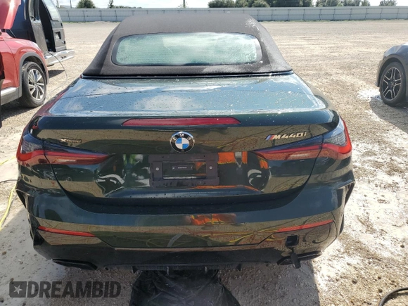 2024 BMW 4 Series M440i xDrive с VIN WBA63AT07RCP43301, выставлен на аукционе Copart как лот 73932904 с пробегом Не указан миль и Списание • Salvage title. История ставок и продаж доступна на DreamBid. Изображение 6.