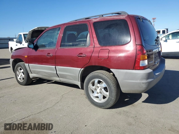 2003 Mazda Tribute DX with VIN 4F2YZ02B63KM48906, listed as a Copart auction lot 88167215 with 153,526 mi miles and Clean Title. Bid and sale history available at carsss.com. Image 2.