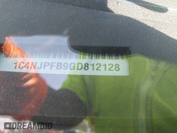 2016 Jeep Patriot Latitude с VIN 1C4NJPFB9GD812128, выставлен на аукционе IAAI как лот 42156265 с пробегом 120 688 миль миль и . История ставок и продаж доступна на DreamBid. Изображение 9.
