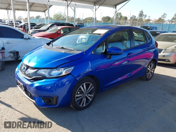 2017 Honda Fit EX with VIN JHMGK5H70HS001025, listed as a IAAI auction lot 41861481 with 17,858 mi miles. Bid and sale history available at carsss.com. Image 2.