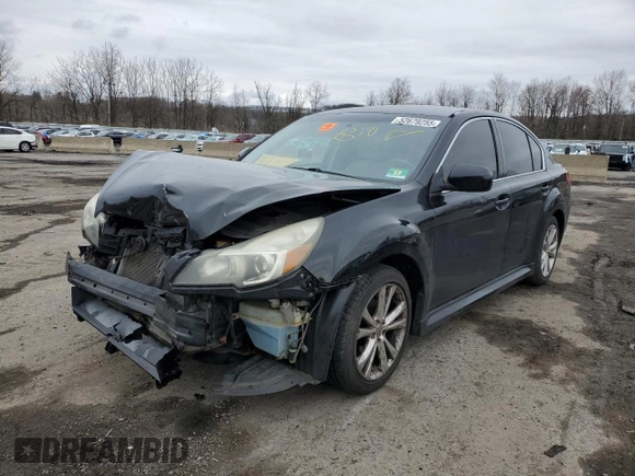 2013 Subaru Legacy Premium with VIN 4S3BMBG69D3040939, listed as a Copart auction lot 52679255 with Not provided miles and Salvage title. Bid and sale history available at DreamBid. Image 2.