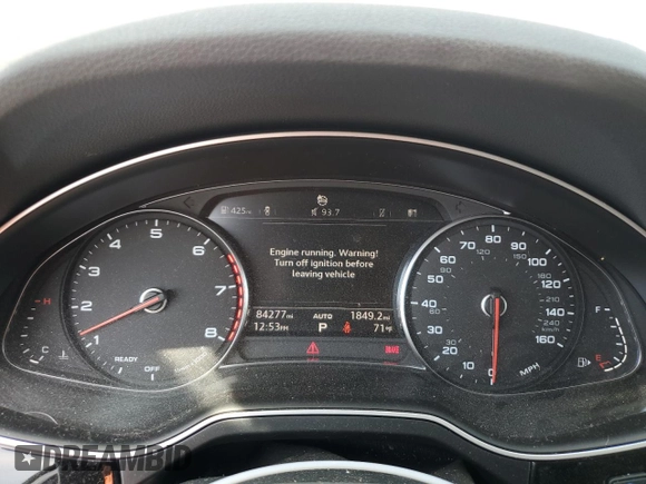 2018 Audi Q7 Premium Plus z VIN WA1LAAF76JD022822, wystawiony jako Copart lot #52515905 z przebiegiem 84 277 mil mil oraz Szkoda całkowita • Salvage title. Historia ofert i sprzedaży dostępna na DreamBid. Obrazek 9.