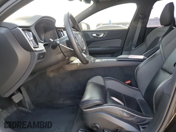2024 Volvo S60 Plus Black Edition with VIN 7JRL12TH1RG307089, listed as a Copart auction lot 61019125 with 24,675 mi miles and Salvage title. Bid and sale history available at DreamBid. Image 7.