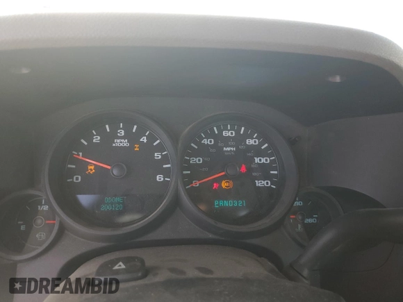 2012 Chevrolet Silverado 1500 Work Truck with VIN 1GCNKPEX9CZ159212, listed as a Copart auction lot 43075945 with 200,120 mi miles and Salvage Title. Bid and sale history available at DreamBid. Image 9.