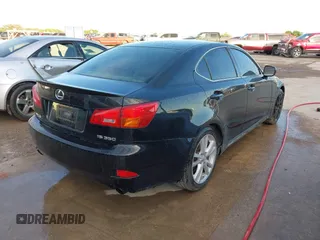 2006 Lexus IS 350 with VIN JTHBE262262002620, listed as a IAAI auction lot 42111981 with Not Provided miles and . Bid and sale history available at DreamBid. Image 4.