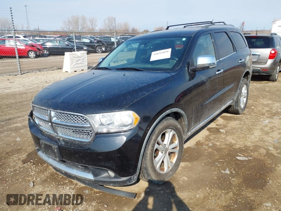 2012 Dodge Durango Crew with VIN 1C4RDJDG3CC118698, listed as a IAAI auction lot 41692050 with 177,659 mi miles and . Bid and sale history available at carsss.com. Image 17.