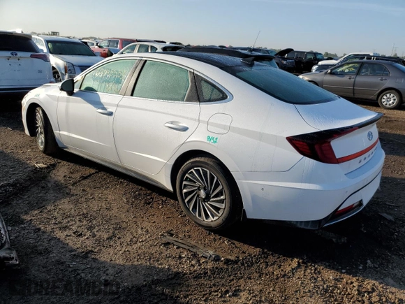 2023 Hyundai Sonata Hybrid Limited with VIN KMHL54JJ2PA057765, listed as a Copart auction lot 63845553 with 6,549 mi miles. Bid and sale history available at carsss.com. Image 2.