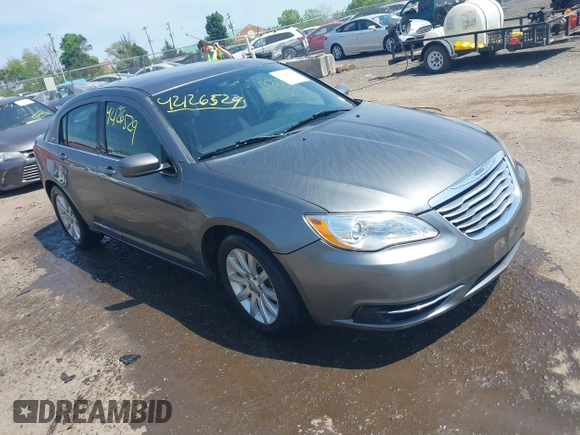 2012 Chrysler 200 Touring with VIN 1C3CCBBGXCN326023, listed as a IAAI auction lot 42126529 with 163,325 mi miles and . Bid and sale history available at carsss.com. Image 1.