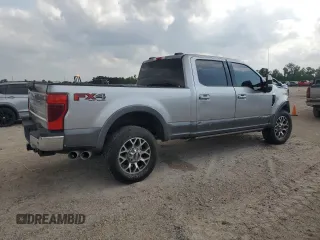 2021 Ford Super Duty F-250 SRW XL with VIN 1FT8W2BT8MEC78349, listed as a Copart auction lot 55433335 with 0 mi miles and Salvage Title. Bid and sale history available at carsss.com. Image 3.