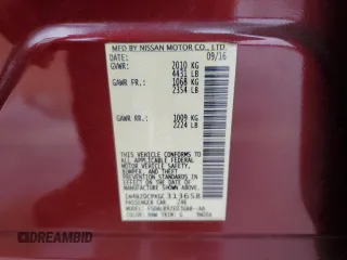 2016 Nissan LEAF S with VIN 1N4BZ0CPXGC313658, listed as a Copart auction lot 40262153 with 48,274 mi miles. Bid and sale history available at carsss.com. Image 14.
