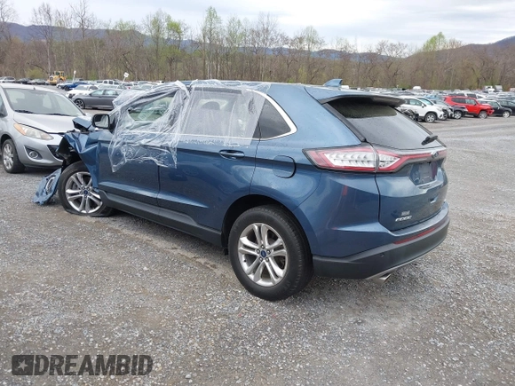 2018 Ford Edge SEL with VIN 2FMPK4J8XJBC35568, listed as a IAAI auction lot 41964368 with 59,024 mi miles. Bid and sale history available at carsss.com. Image 3.