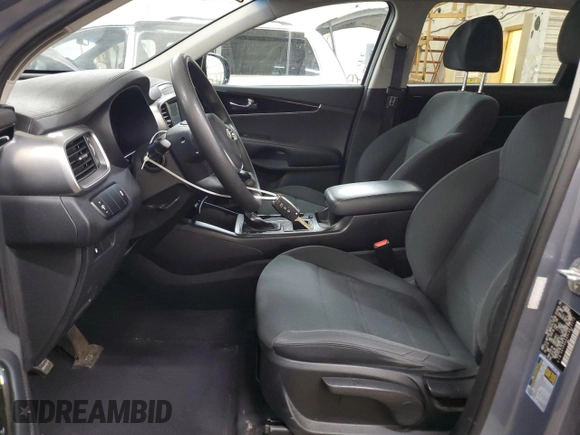 2020 Kia Sorento LX V6 with VIN 5XYPG4A5XLG613172, listed as a Copart auction lot 49513745 with 120,142 mi miles and Salvage Title. Bid and sale history available at carsss.com. Image 7.