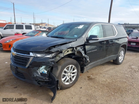 2023 Chevrolet Traverse LS with VIN 1GNERFKW3PJ115655, listed as a IAAI auction lot 41252152 with 30,126 mi miles. Bid and sale history available at carsss.com. Image 17.