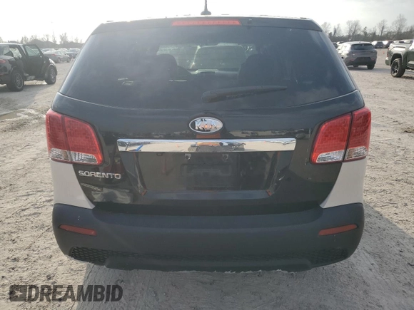 2011 Kia Sorento LX with VIN 5XYKT3A13BG159293, listed as a Copart auction lot 48415695 with 145,957 mi miles and Non Repairable. Bid and sale history available at carsss.com. Image 6.