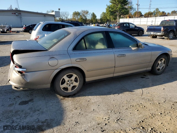 2001 Lincoln LS with VIN 1LNHM86S51Y736641, listed as a Copart auction lot 74967964 with 169,490 mi miles and Salvage Title. Bid and sale history available at carsss.com. Image 3.
