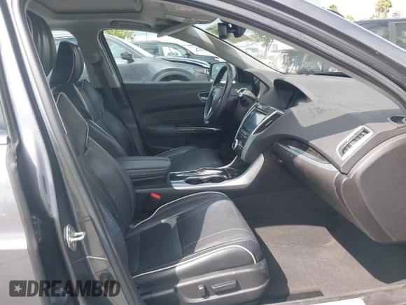 2020 Acura TLX Advance with VIN 19UUB3F8XLA002011, listed as a IAAI auction lot 42687511 with 85,540 mi miles and . Bid and sale history available at DreamBid. Image 5.