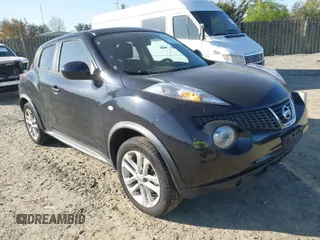 2011 Nissan Juke SL with VIN JN8AF5MV5BT029232, listed as a IAAI auction lot 42049167 with 123,661 mi miles. Bid and sale history available at carsss.com. Image 1.