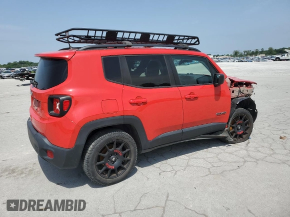 2021 Jeep Renegade Sport z VIN ZACNJDAB6MPM31904, wystawiony jako Copart lot #57139845 z przebiegiem 59 286 mil mil oraz Szkoda całkowita • Salvage title. Historia ofert i sprzedaży dostępna na DreamBid. Obrazek 3.