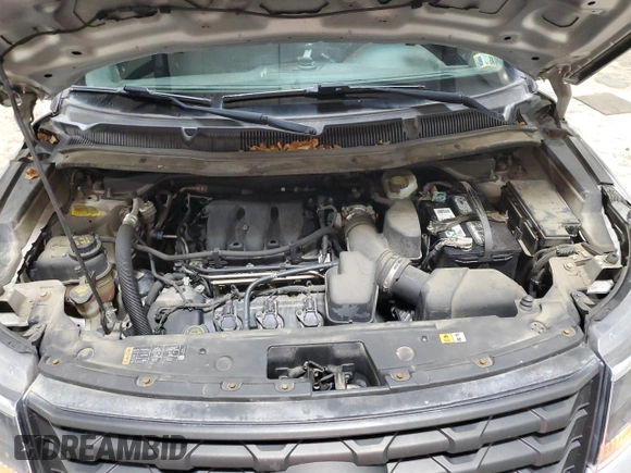 2016 Ford Utility Police Interceptor with VIN 1FM5K8AR0GGA62720, listed as a Copart auction lot 81666894 with 181,768 mi miles and Salvage Title. Bid and sale history available at carsss.com. Image 12.