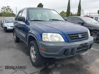 1999 Honda CR-V LX with VIN JHLRD1745XC014868, listed as a IAAI auction lot 41775272 with 212,835 mi miles. Bid and sale history available at carsss.com. Image 1.