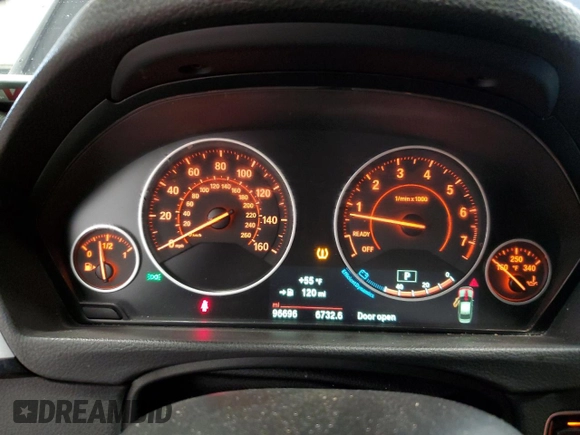 2015 BMW 3 Series 328i xDrive with VIN WBA3B3G50FNR87542, listed as a Copart auction lot 54045805 with 96,696 mi miles and Clean title. Bid and sale history available at DreamBid. Image 9.
