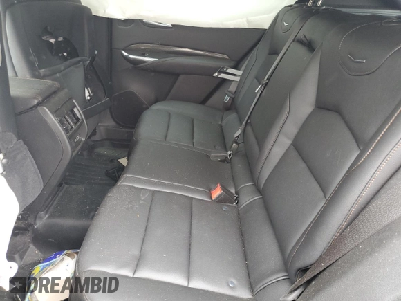 2023 Cadillac XT4 AWD Sport with VIN 1GYFZFR43PF105500, listed as a Copart auction lot 58658394 with 0 mi miles and Salvage Title. Bid and sale history available at carsss.com. Image 10.
