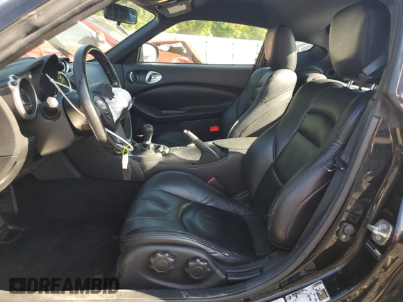 2015 Nissan 370Z Sport with VIN JN1AZ4EH1FM442273, listed as a Copart auction lot 53777595 with 33,248 mi miles and Salvage Title. Bid and sale history available at carsss.com. Image 7.