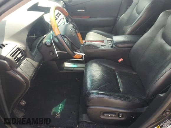 2010 Lexus RX 350 with VIN 2T2BK1BA9AC058058, listed as a Copart auction lot 65525185 with 146,659 mi miles and Salvage title. Bid and sale history available at DreamBid. Image 7.