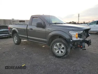 2018 Ford F-150 XL with VIN 1FTMF1EB3JKF50962, listed as a Copart auction lot 85666114 with 85,255 mi miles and Salvage Title. Bid and sale history available at carsss.com. Image 4.