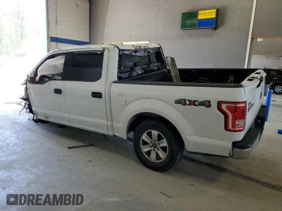 2016 Ford F-150 XLT with VIN 1FTEW1E89GFC59392, listed as a Copart auction lot 57724375 with Not provided miles and Salvage title. Bid and sale history available at DreamBid. Image 2.