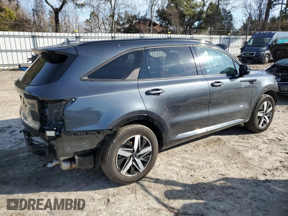 2023 Kia Sorento S with VIN 5XYRL4LC8PG202083, listed as a Copart auction lot 45866825 with 17,800 mi miles and Salvage Title. Bid and sale history available at DreamBid. Image 3.