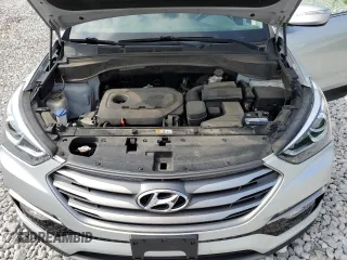 2018 Hyundai Santa Fe 2.4L with VIN 5XYZUDLBXJG534926, listed as a Copart auction lot 64010365 with 98,350 mi miles and Salvage title. Bid and sale history available at DreamBid. Image 12.
