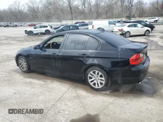 2007 BMW 3 Series 328i with VIN WBAVA33537KX76713, listed as a Copart auction lot 53056835 with 86,423 mi miles and Salvage title. Bid and sale history available at DreamBid. Image 2.