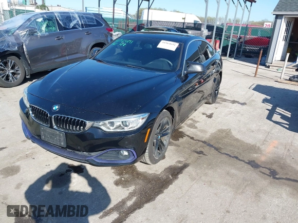 2016 BMW 4 Series 428i xDrive with VIN WBA4C9C53GG135945, listed as a IAAI auction lot 41964691 with 93,273 mi miles and . Bid and sale history available at carsss.com. Image 17.