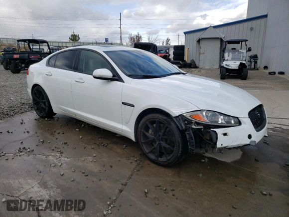 2013 Jaguar XF V6 SC with VIN SAJWJ0EFXD8S80460, listed as a Copart auction lot 81406734 with 122,972 mi miles and Salvage Title. Bid and sale history available at carsss.com. Image 4.