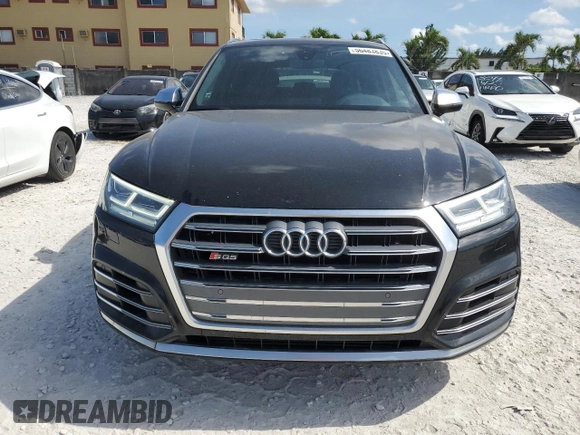 2019 Audi SQ5 Premium Plus with VIN WA1B4AFY2K2001281, listed as a Copart auction lot 56483835 with 24,524 mi miles and Clean Title. Bid and sale history available at DreamBid. Image 5.