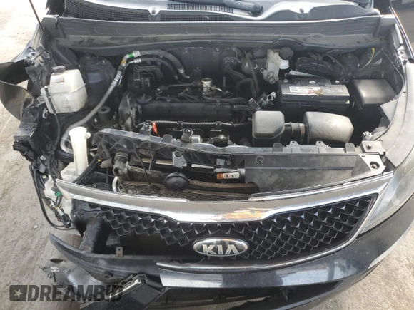 2015 Kia Sportage LX with VIN KNDPB3AC1F7737775, listed as a Copart auction lot 72236174 with 97,311 mi miles and Salvage Title. Bid and sale history available at DreamBid. Image 12.