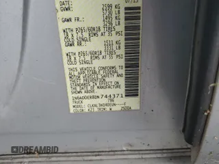2013 Nissan Frontier SV with VIN 1N6AD0ER8DN744371, listed as a Copart auction lot 57477375 with Not provided miles and Clean title. Bid and sale history available at DreamBid. Image 12.