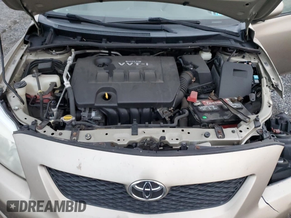 2009 Toyota Corolla with VIN 2T1BU40E69C017243, listed as a Copart auction lot 82256064 with 70,428 mi miles and Salvage Title. Bid and sale history available at carsss.com. Image 12.
